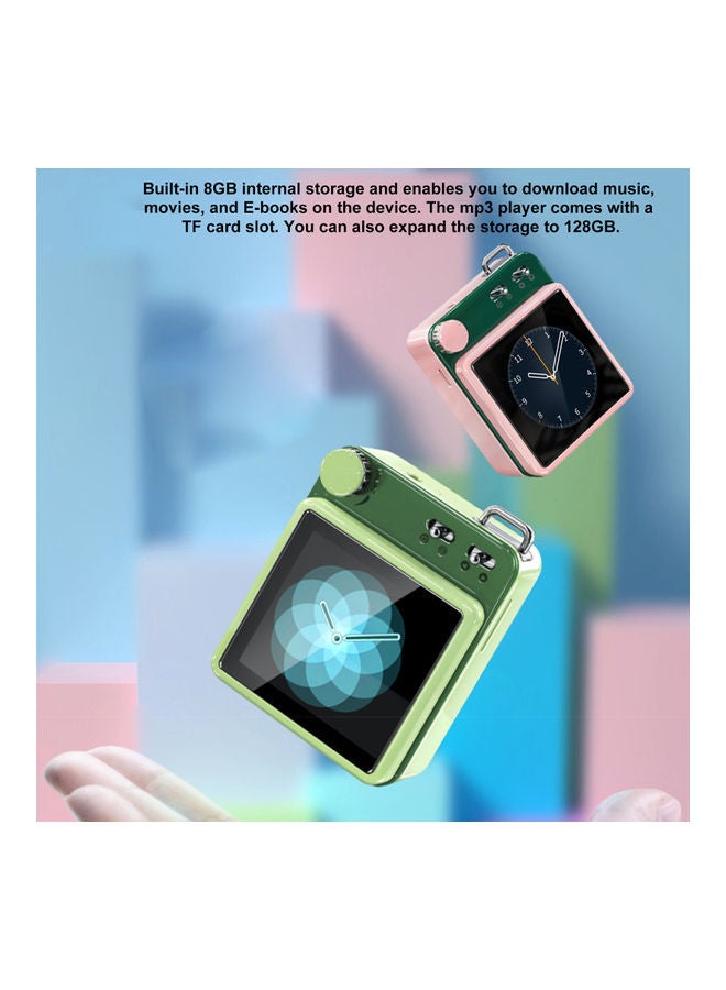 Generic - M188 BT MP3 Portable Music Video Mini Player V9471P_P Pink - Image 1