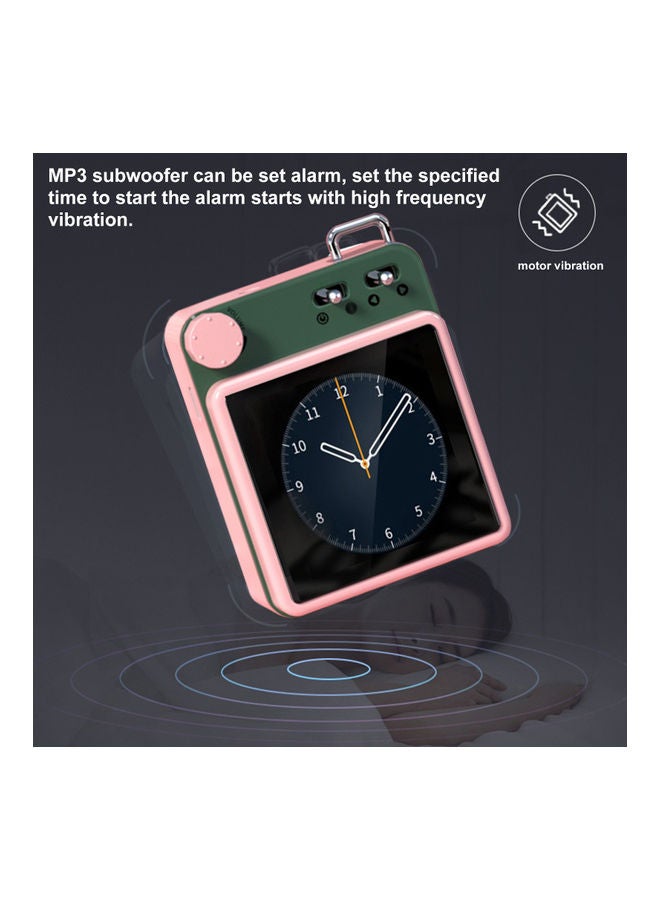 Generic - M188 BT MP3 Portable Music Video Mini Player V9471P_P Pink - Image 1