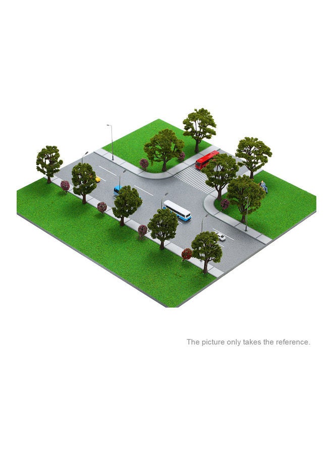 طقم مصابيح معدنية بتصميم الشوارع مكون من 10 قطع 9.5 x 9 x 0.5سم - Image 4