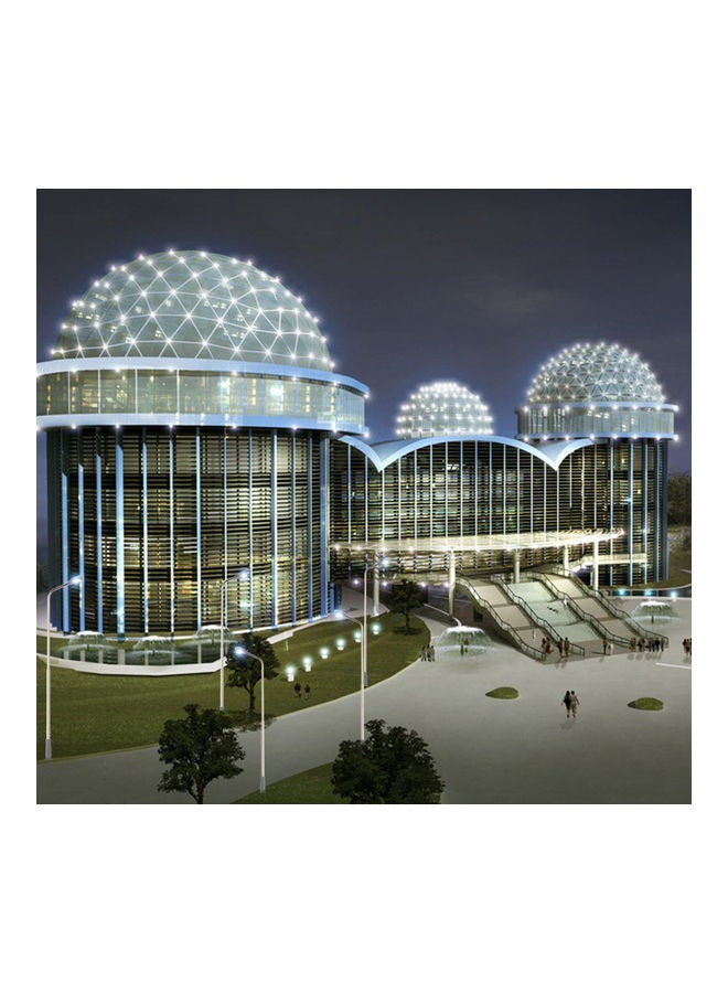طقم مصابيح معدنية بتصميم الشوارع مكون من 10 قطع 9.5 x 9 x 0.5سم - Image 5