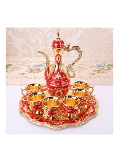NIBEMINENT European High-End Vintage Wine Set Pink/Gold 