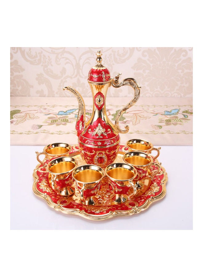 NIBEMINENT European High-End Vintage Wine Set Pink/Gold 