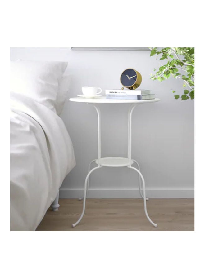 طاولة جانبية أبيض 50×68x53سم - Image 3