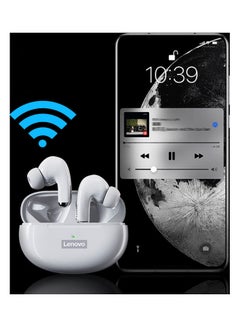 Lenovo LP5 TWS Bluetooth-Compatible Earphone Wireless Earbuds Sport Gaming White  - Image 5