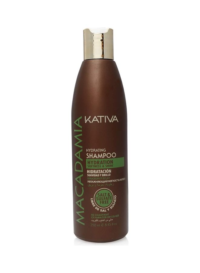 Kativa Macadamia Hydrating Shampoo Clear 250ml 