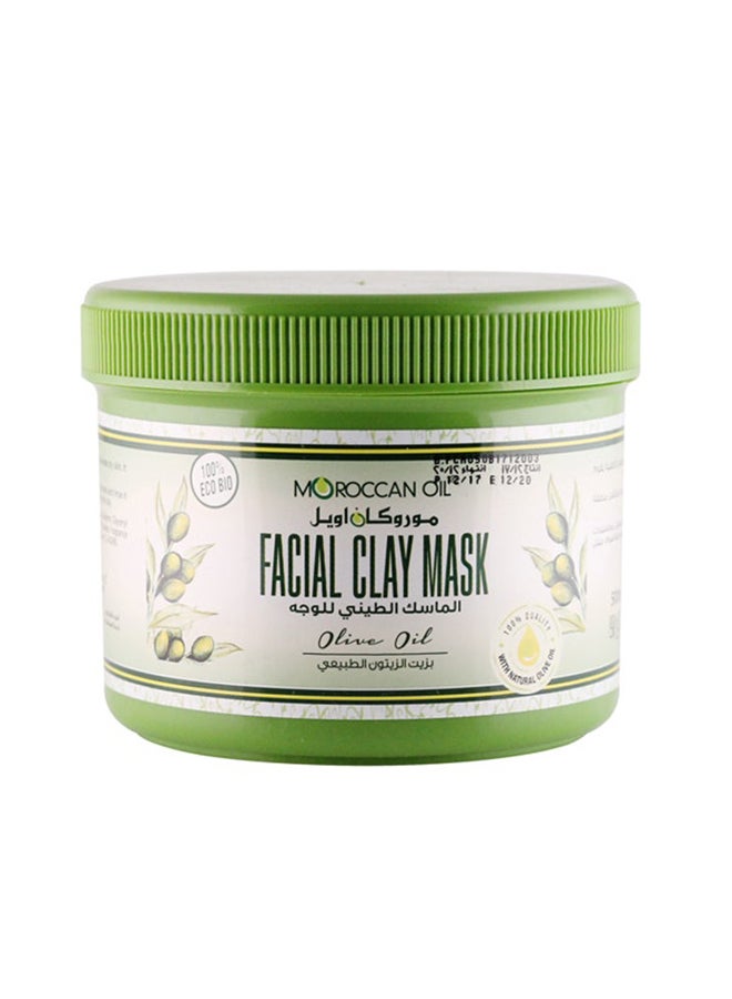 MOROCCANOIL Facial Clay Mask With Natural Olive Oil Multicolour 500ml  - Image 1