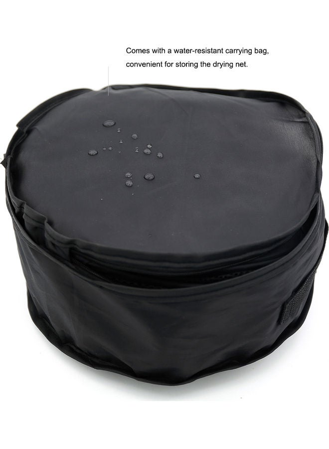 Generic Hanging Basket 6 Layers With Zipper Black 22 x 8 x 22cm  - Image 5