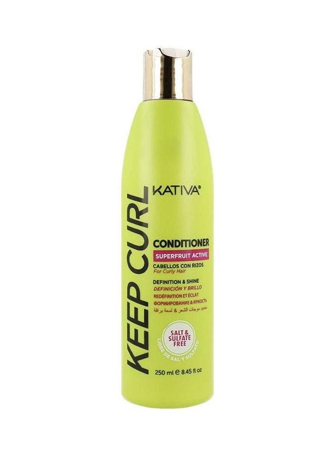 Kativa Keep Curl Conditioner Clear 250ml 