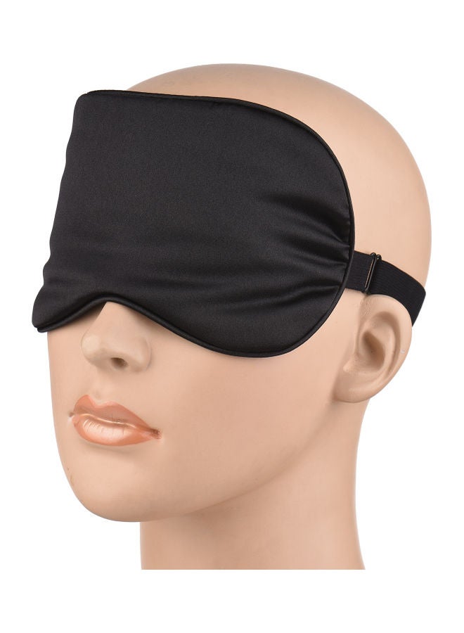 Generic - Sleeping Eye Mask Earplugs Black - Image 1