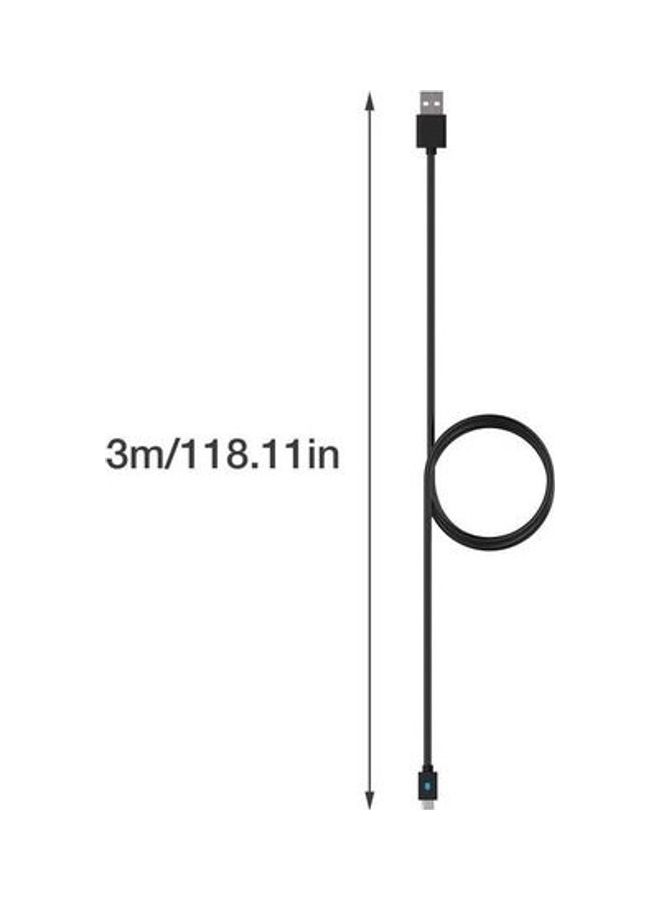 كابل شحن Type-C بطول 3 أمتار لذراع تحكم لجهاز الألعاب بلايستيشن 5 - v1629718191/N50343154A_6