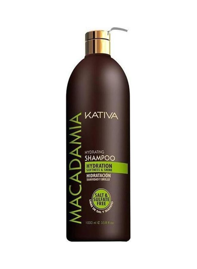 Kativa Macadamia Hydrating Shampoo Multicolour 1000ml 
