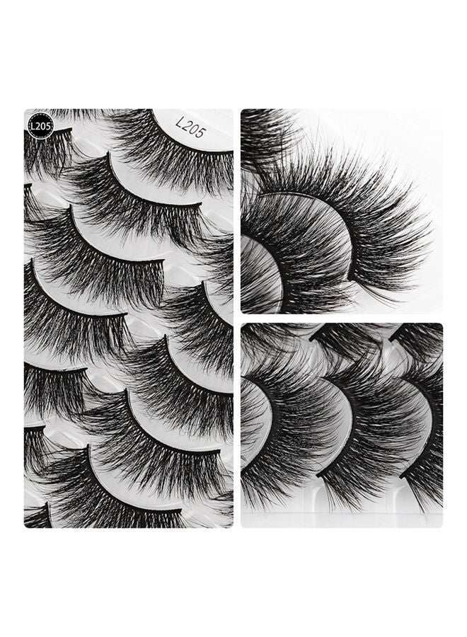 SHIDISHANGPIN - 16 Pairs 3D Fake Eyelashes Black - Image 1