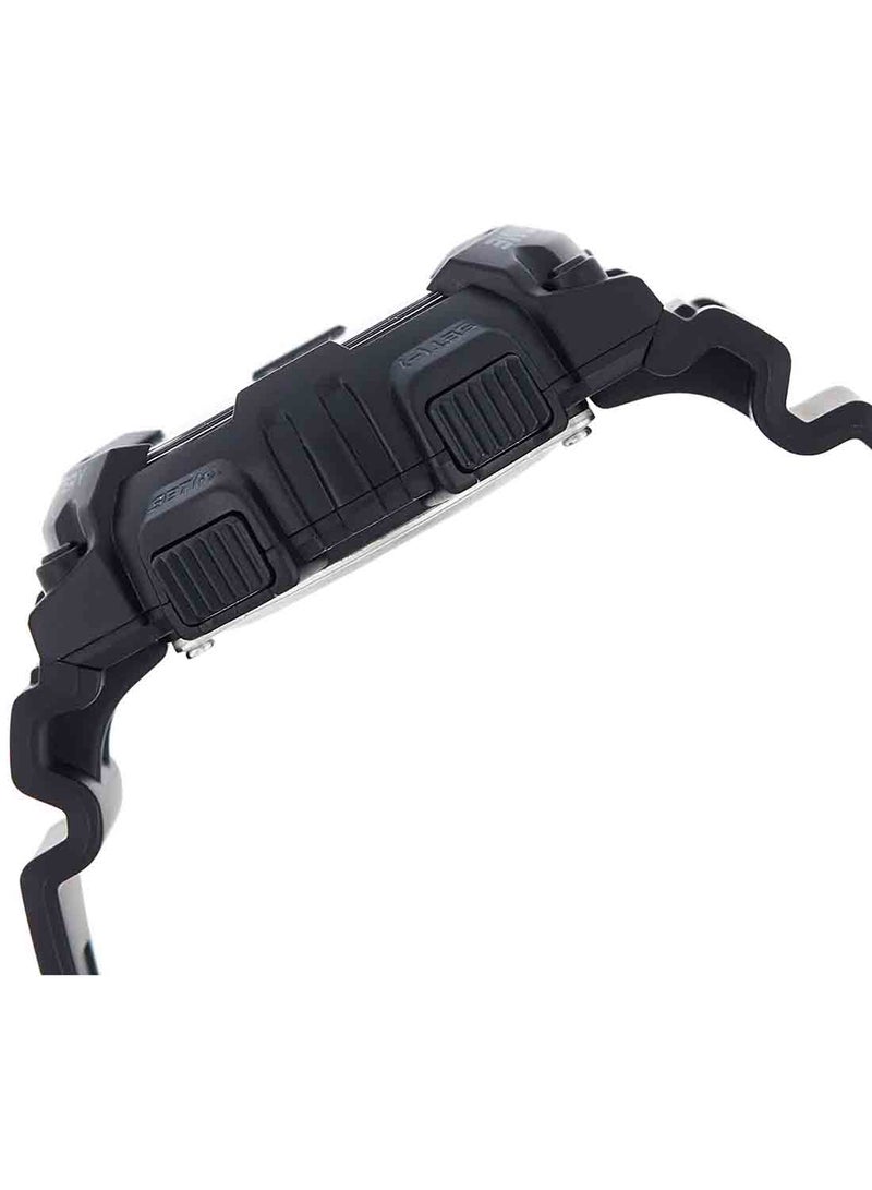 كاسيو مُجدد - ساعة رقمية كوارتز رقمية/بعقارب بجلد اصطناعي طراز AEQ-110W-1BVDF للرجال - Image 3