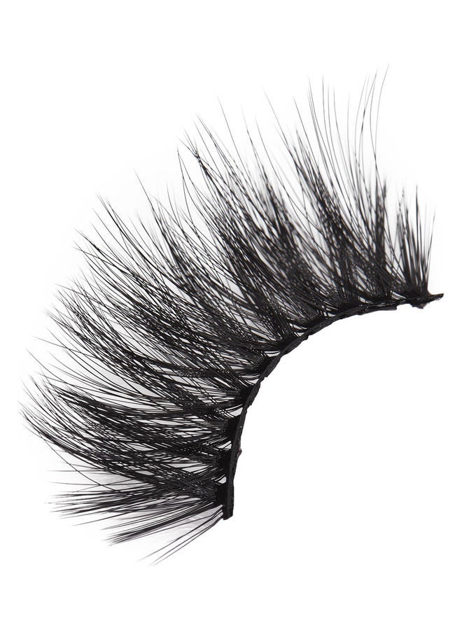 طقم رموش مستعارة من 5 أزواج أسود - Image 2