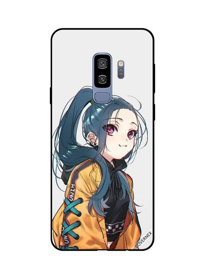 Covernex Cute Girl Feeling Cold Protective Case Cover For Samsung Galaxy S9 Plus Multicolour - Image 1