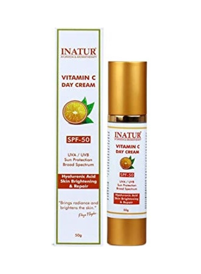 INATUR Vitamin C Day Cream Multicolour 50grams  - Image 2