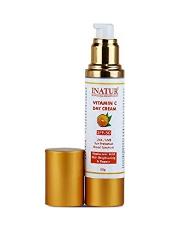 INATUR Vitamin C Day Cream Multicolour 50grams  - Image 1