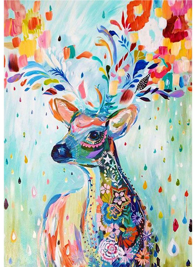 5D Diamond Cross Stitch Painting Kit Multicolour - Image 1