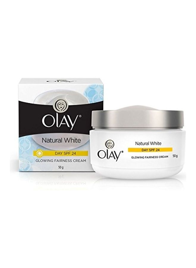 Olay Pack Of 2 Natural White Fairness Moisturiser And Day Cream Set Multicolour 100grams - Image 2