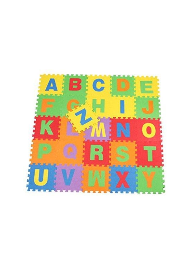 RBWTOYS 26-Piece Alphabet Foam Mat Floor Puzzle 30x30cm - Image 1
