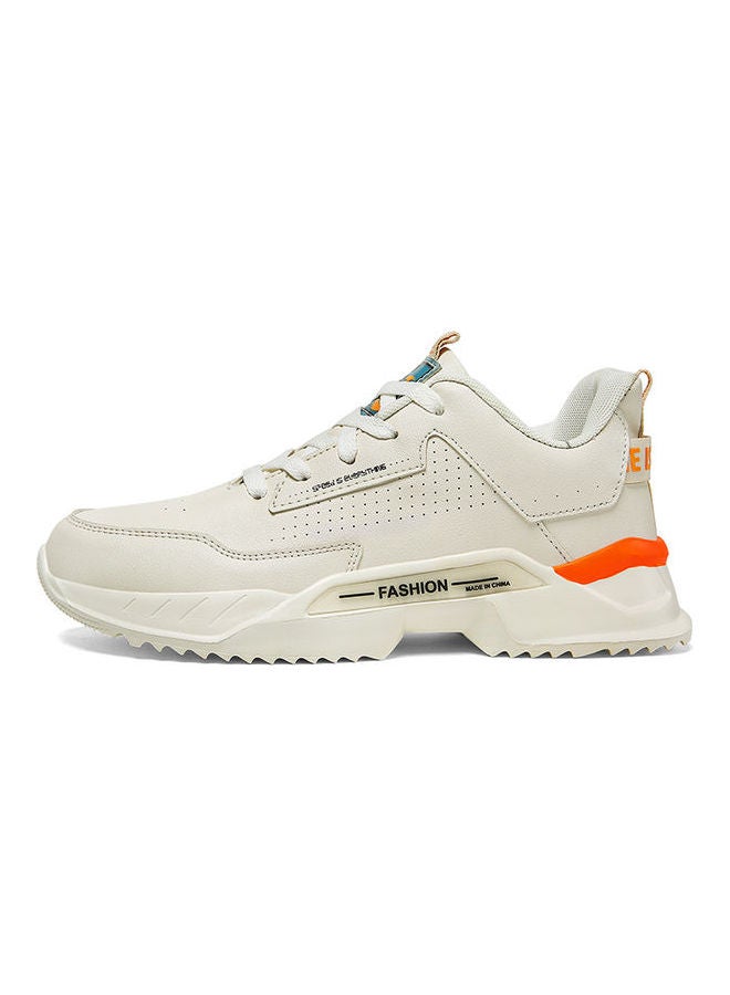 Men's Stylish Running Shoes Beige - Image 2