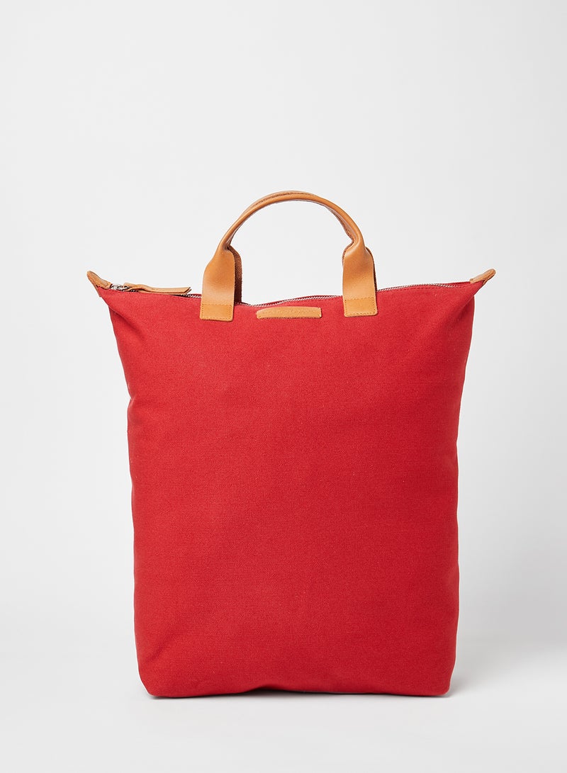 DailyObjects Basic Pilot Backpack Red  - Image 1
