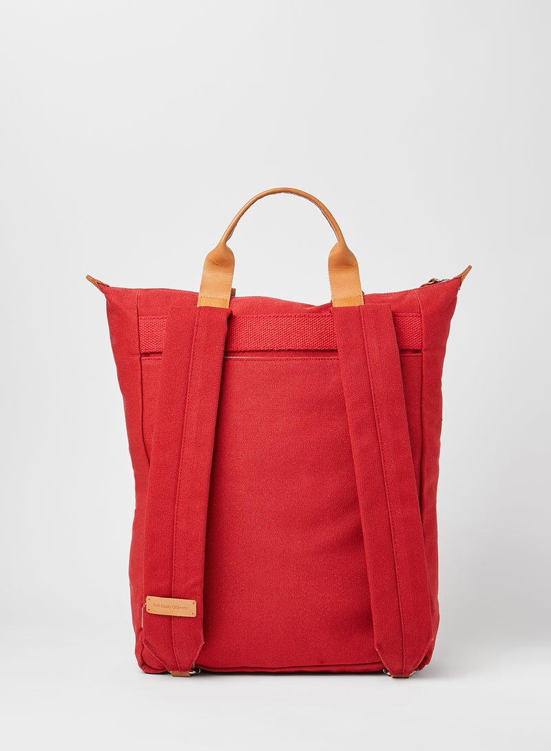 DailyObjects Basic Pilot Backpack Red  - Image 2