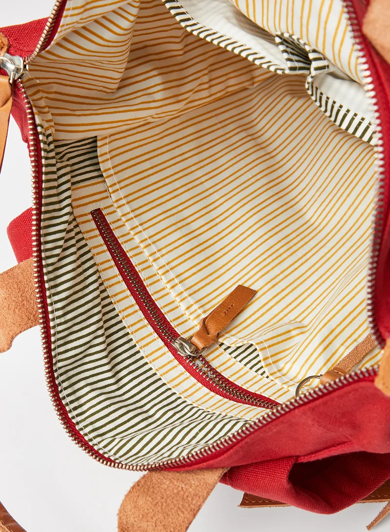 DailyObjects Basic Pilot Backpack Red
