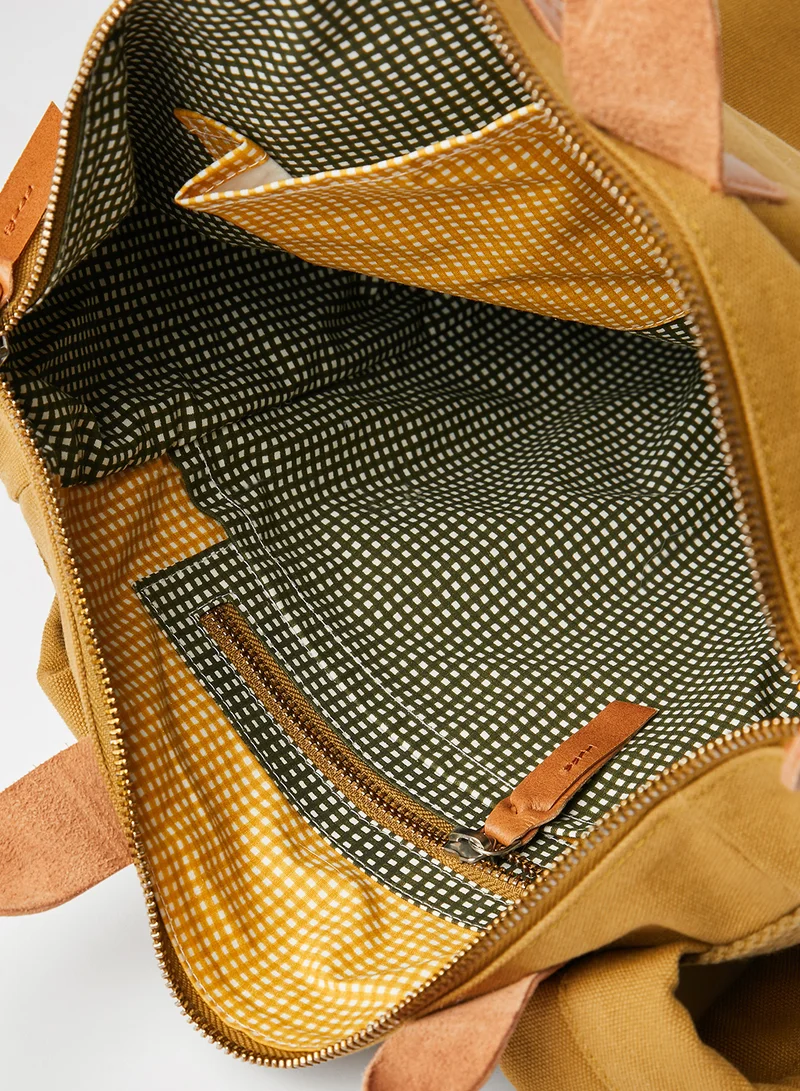 DailyObjects Basic Pilot Backpack Olive Green