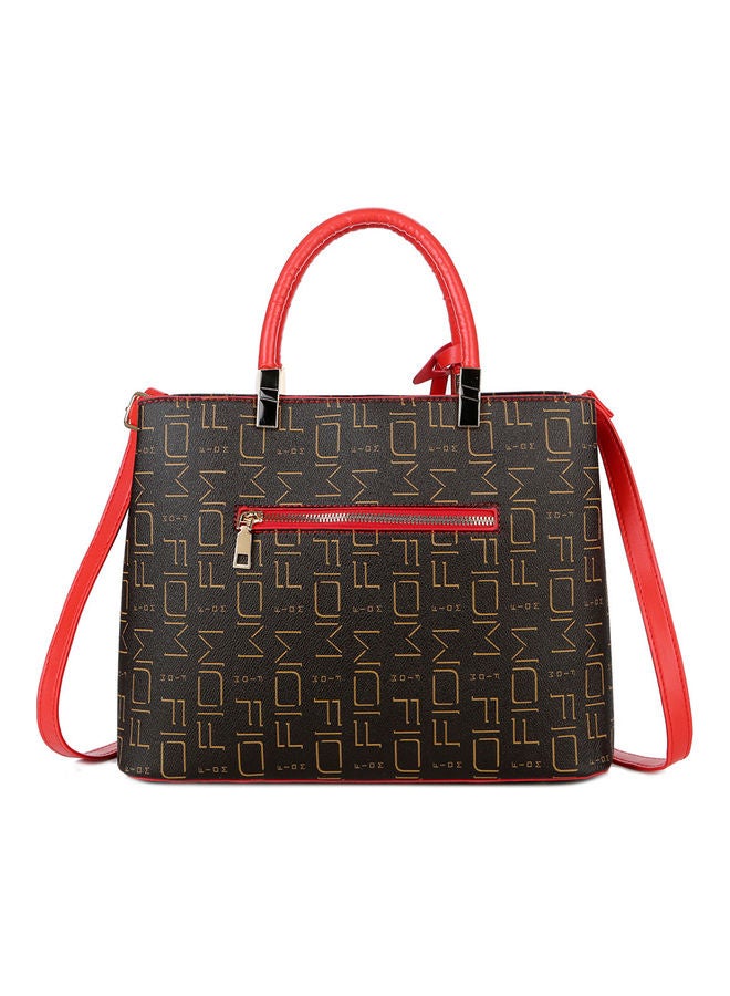 شاربدو مجموعة من 3 حقائب أنيقة بأحجامٍ مختلفة بني - Image 2