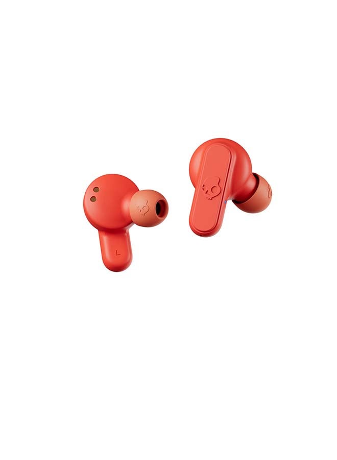 Dime True Wireless In-Ear Earbuds with Charging Case Golden Red