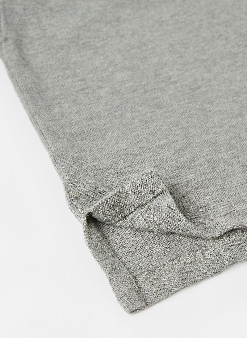 The Children's Place - Boys Basic Cotton Polo Grey - Image 1