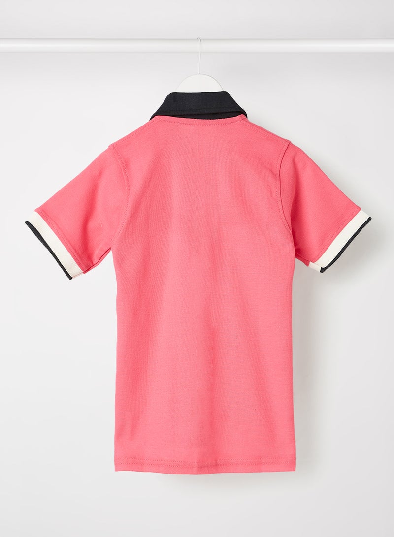 Emirates Industries Polo School Uniform Magenta/Black  - Image 2