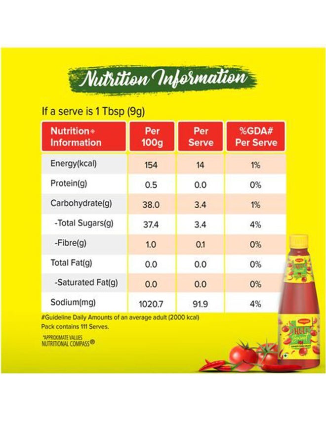 Maggi - Hot And Sweet Sauce 1kg + 200g Free - Image 1