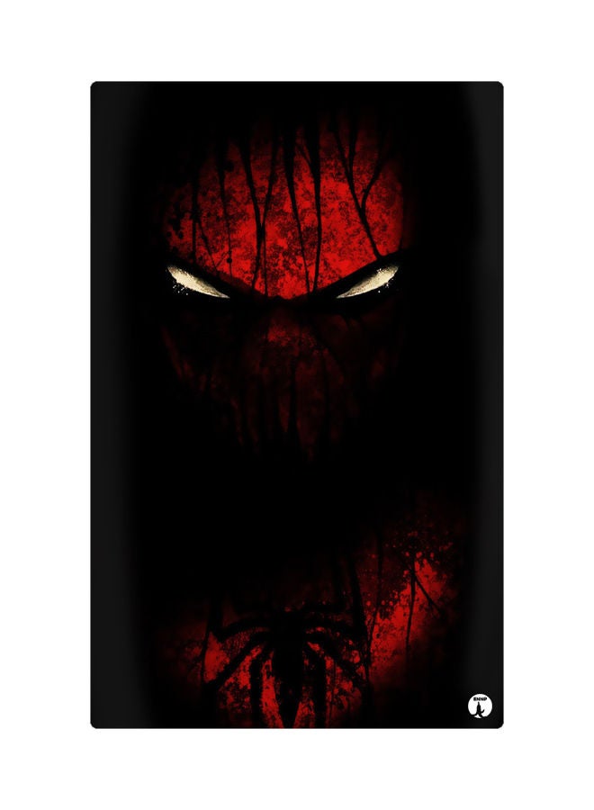 لوحات مغناطيسة للثلاجة بطبعة رسومات أسود/ أحمر 8.5سم