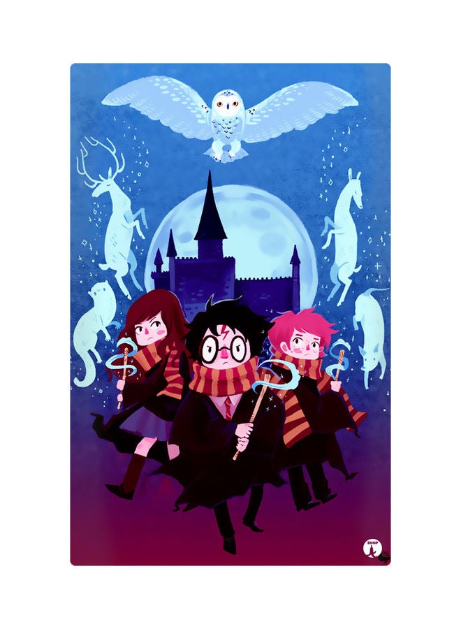 Printed Fridge Magnet Multicolour 8.5x0.4x5.5cm