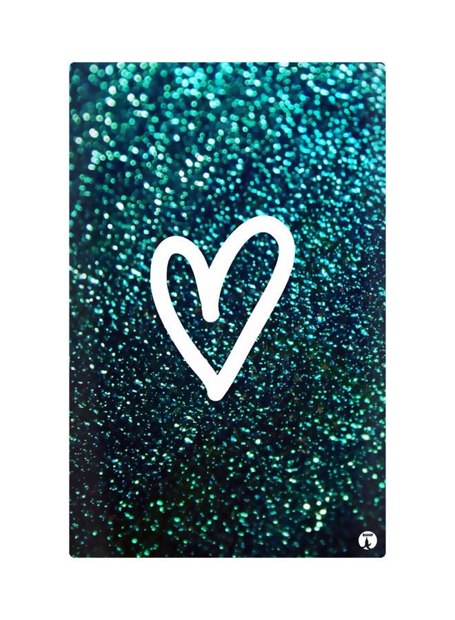 بي بي لوحات مغناطيسة للثلاجة بطبعة رسومات أزرق/ أبيض 8.5x0.4x5.5سم