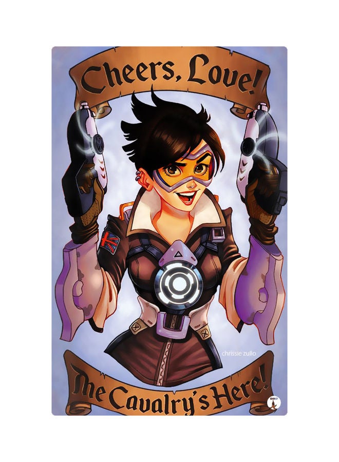 بي بي مغناطيس لتزيين الثلاجة مزين بطبعات متعدد الألوان 8.5سم