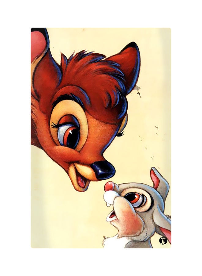 بي بي مغناطيس لتزيين الثلاجة مزين بطبعات متعدد الألوان 8.5سم