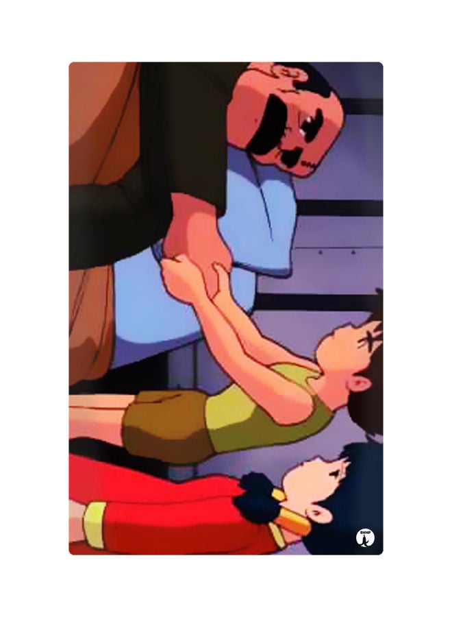 بي بي لوحات مغناطيسة للثلاجة بطبعة رسومات متعدد الألوان 8.5x0.4x5.5سم