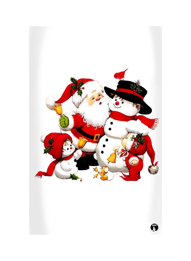 مغناطيس لتزيين الثلاجة مزين بطبعات متعدد الألوان 8.5سم