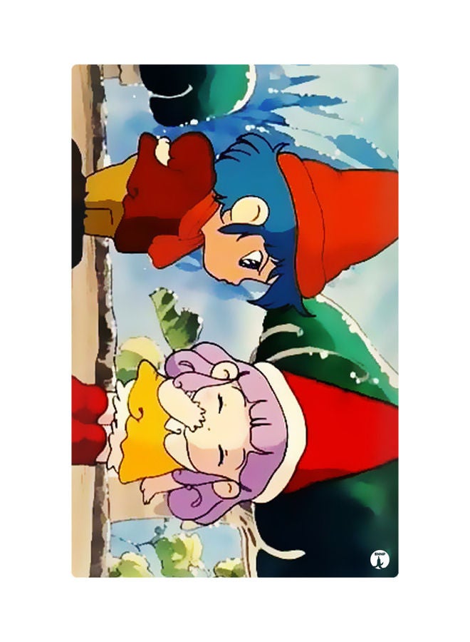 لوحات مغناطيسة للثلاجة بطبعة رسومات متعدد الألوان 8.5x0.4x5.5سم