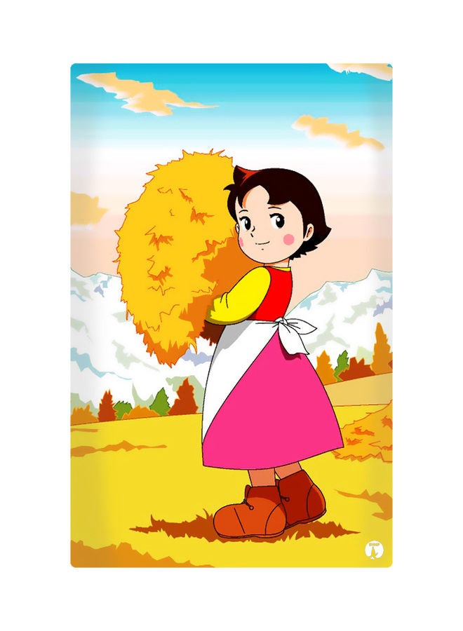 بي بي لوحات مغناطيسة للثلاجة بطبعة رسومات متعدد الألوان 8.5x0.4x5.5سم