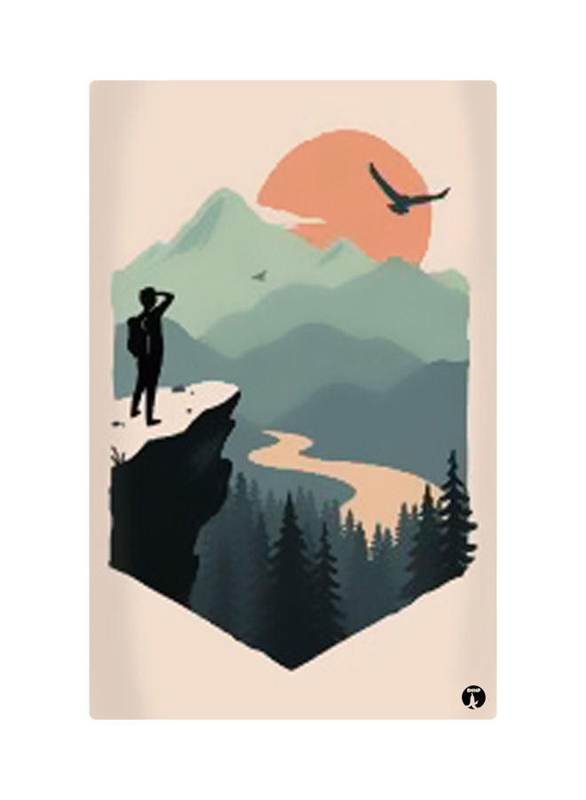 لوحات مغناطيسة للثلاجة بطبعة رسومات متعدد الألوان 8.5x0.4x5.5سم