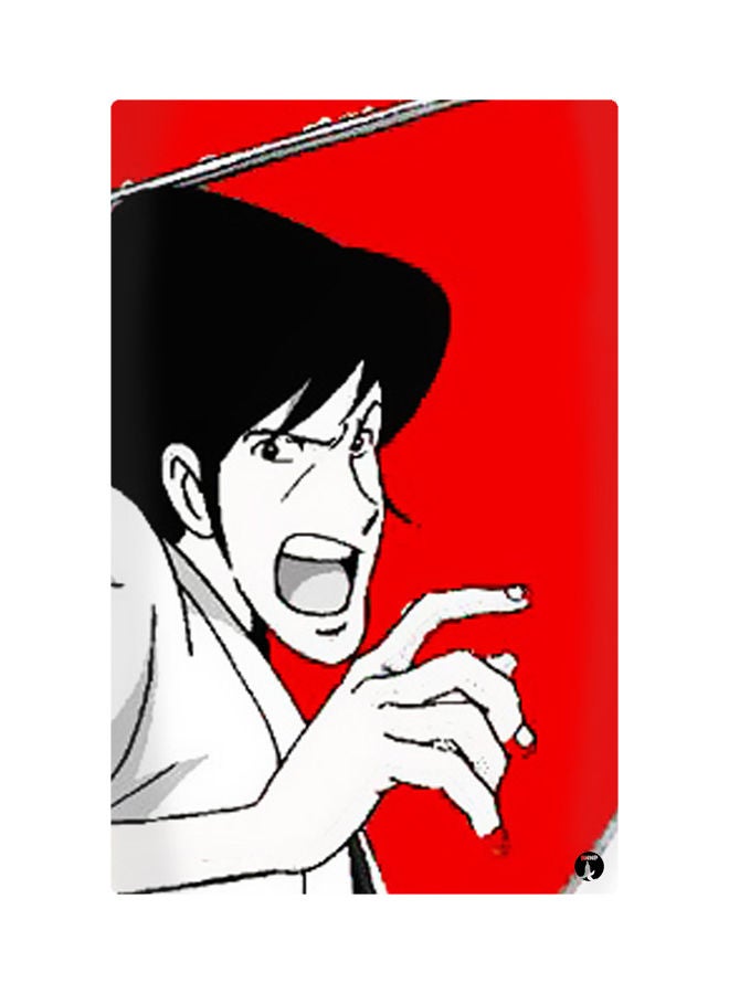 لوحات مغناطيسة للثلاجة بطبعة رسومات أحمر / أسود / أبيض 8.5x0.4x5.5سم