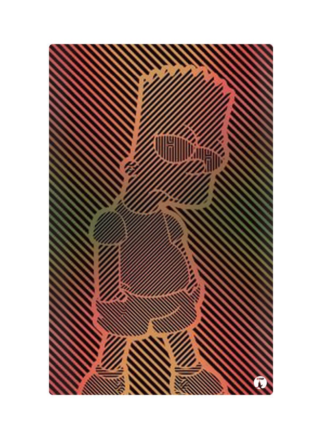 لوحات مغناطيسة للثلاجة بطبعة رسومات متعدد الألوان 8.5x0.4x5.5سم