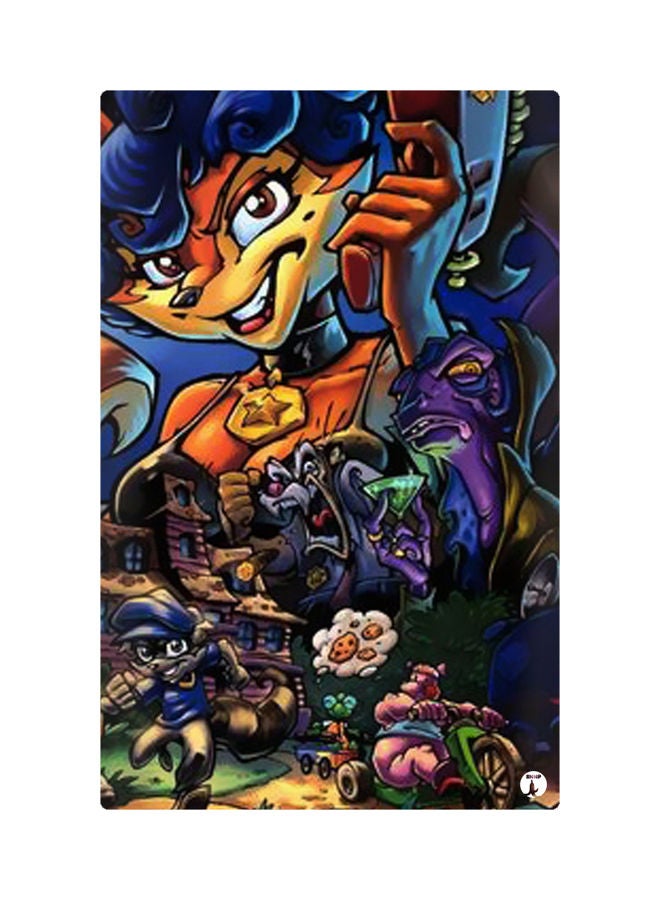 Printed Fridge Magnet Multicolour 8.5x0.4x5.5cm