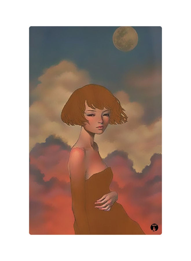 لوحات مغناطيسة للثلاجة بطبعة رسومات متعدد الألوان 8.5x0.4x5.5سم