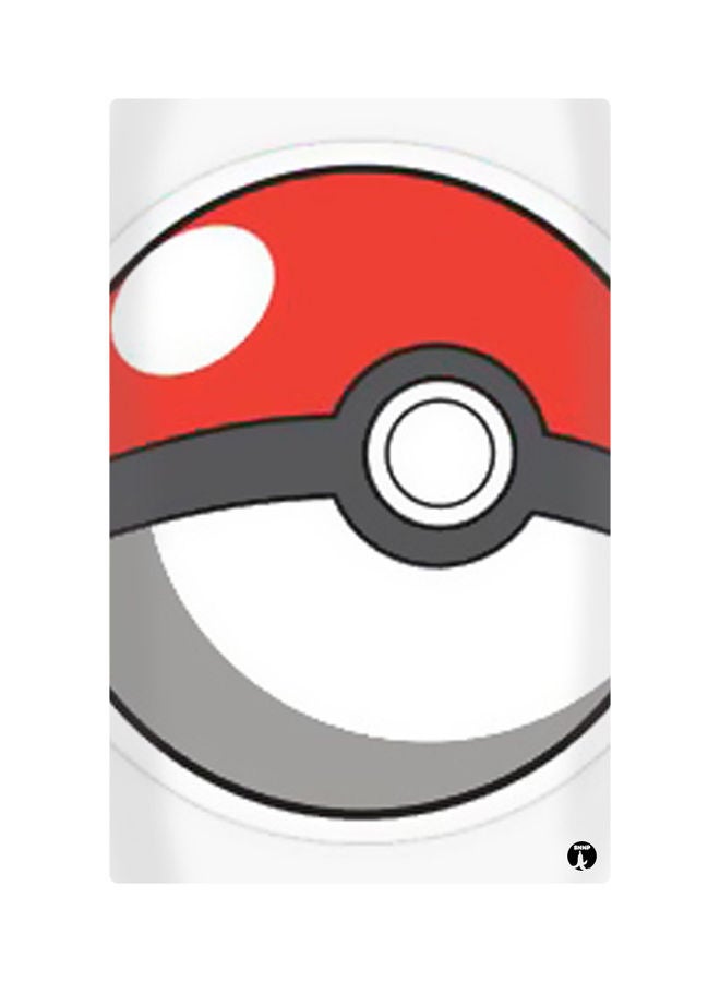Printed Fridge Magnet Red/White/Grey 8.5x0.4x5.5cm