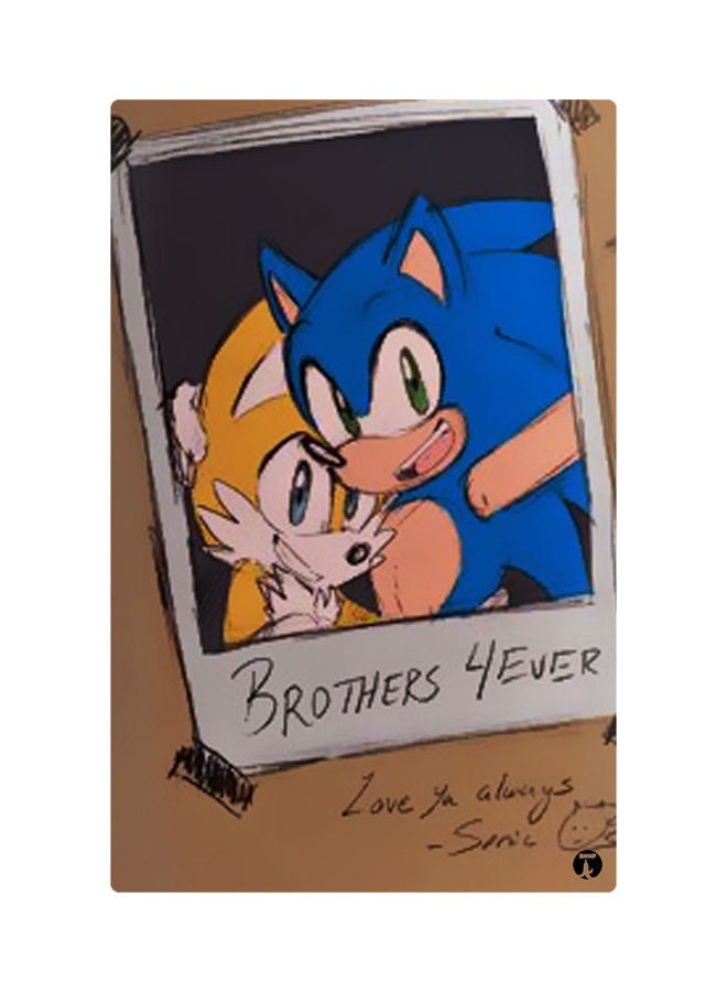 بي بي لوحات مغناطيسة للثلاجة بطبعة رسومات متعدد الألوان 8.5x0.4x5.5سم